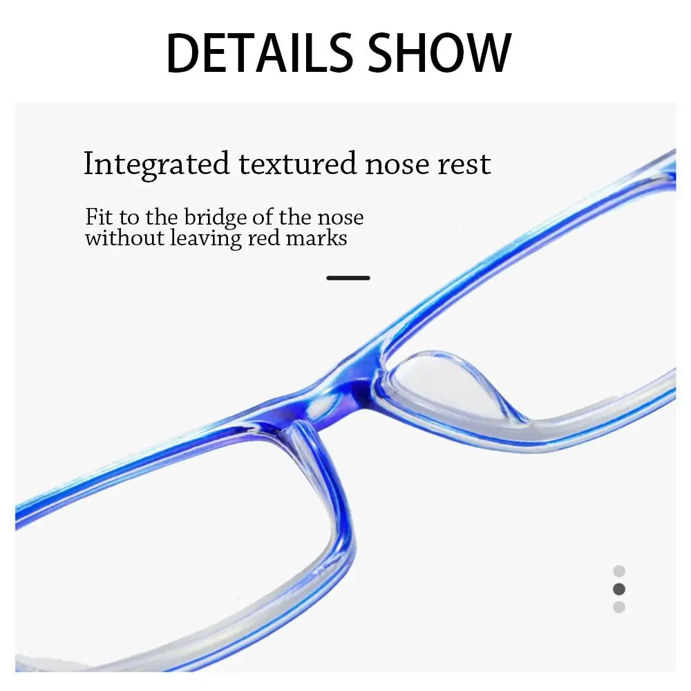 Multifocal Anti-Luz Azul Óculos De Leitura Progressiva, Muito Perto De Blue Ray Bloqueio Praça Óculos De Proteção Para Os Olhos Ultraleve