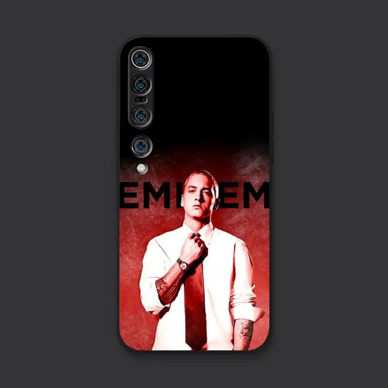 Eminem Quente Cantora Caso De Telefone Xiaomi 11 10 12Spro A2 A2lite A1 9 9SE 8Lite 8explorer F1 Poco 12S Ultra Tampa