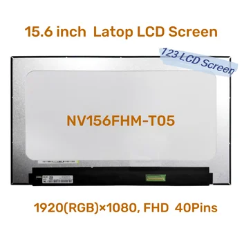 15.6 Polegadas NV156FHM-T05 NV156FHM T05 FHD IPS Notebook Touch LCD do Painel de 1920*1080 EDP 40 Pinos