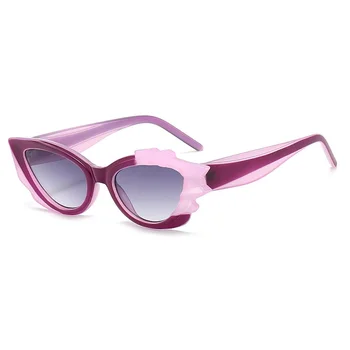 2023 Nova Moda, Óculos estilo Olho de Gato Mulheres do Vintage PC Gradientes Lente Quadro de Marca de Luxo Designer de Tendências Produtos UV400 Óculos