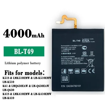 4000mAh BL-T49 Substituição da Bateria Para LG K510 K51S K61 K41S LM-K410BMW LM-K510BMW LM-K510HM Telefone Móvel Bateria + FREE TOOLS