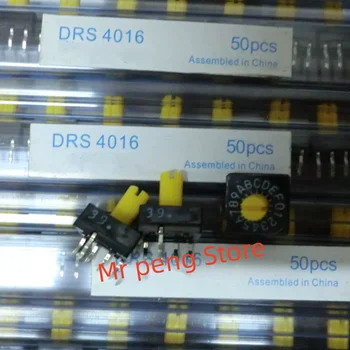 5pcs DRS4016 rotary codificação interruptor 0-F, com 16 bits de rotativo de código de mudar