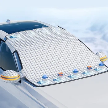 A Volkswagen VW Passat B8 2017 2018 2019 2020 2021 Grosso Magnético Anti-Congelamento Frost Carro coberto de Neve do pára-brisa de um guarda-sol