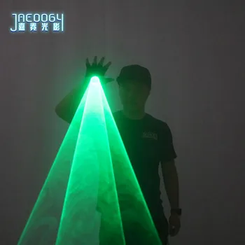 Auto-Laser rotativo Luvas para o Halloween e a Festa de Natal, Luminoso Adereços, Performance no Palco, Verde, Vermelho, Novo