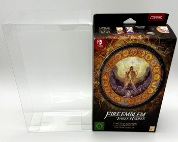 Caixa transparente protetora Para Nintendo Opção/NS/FIRE EMBLEM:THREEHOUSES Coletar as Caixas de TEP de Armazenamento Jogo Shell Claro Caso de Exibição