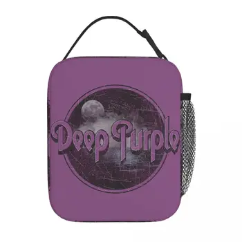 Caixas De Almoço Do Deep Purple, Banda De Rock Merch Almoço Comida Caixa Multifunções Térmica Cooler Caixa De Bento Para O Exterior