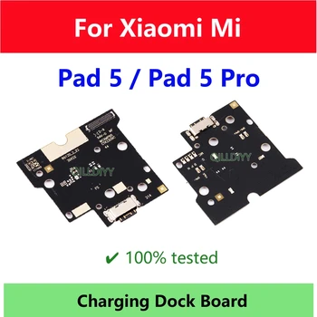 Carga USB da Porta de ligação de Socket de Jack Plug Conector do cabo do Cabo flexível Para o Xiaomi Mi Pad 5 Pro Pad5 5pro prancha de Carregamento do Módulo de Peças