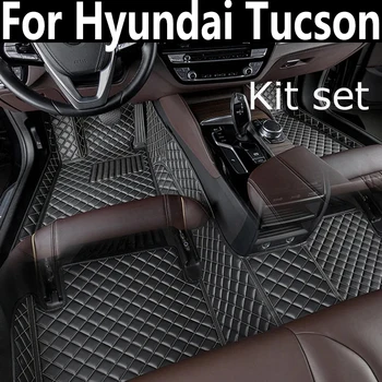 Carro Tapetes Para Hyundai Tucson L NX4 2024 2023 2022 2021 Auto Interiores Acessórios de Pé Tapetes Produtos de Automóveis Cobrir Parte