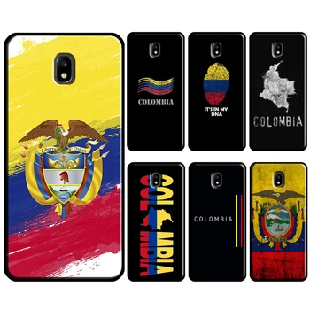 Colômbia Bandeira Fundas Capa Para Samsung Galaxy J3 J5 J7 2016 A3 A5 2017 J4, J6 A6 A8 Plus J8 2018 Pára-Choques