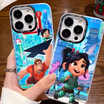 Disney Demolição Senhor Caso de Telefone Para o IPhone da Apple 14 Pro Max 15 13 12 11 7 8 XS X IMD Design da Tampa Traseira