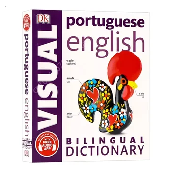 DK Dicionário de Língua portuguesa, inglês Dicionário Visual Bilíngue Contrastiva Gráfica Dicionário do Livro Original em inglês