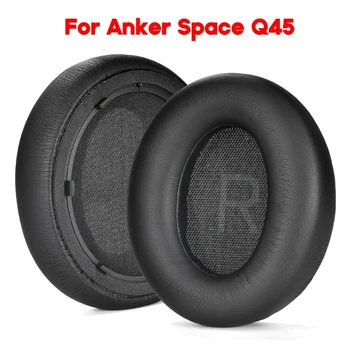 E macias Pad Durável Substituição Almofadas de Ouvido de Cobertura para Anker Espaço Q45 Fone de ouvido fones de ouvido Earmuff