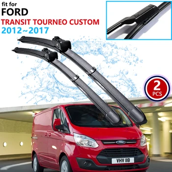 Escovas carro para Ford Transit Tourneo Custom 2012~2017 Janela Frontal, pára-brisas, pára-Brisas de Carro Acessórios 2013 2014 2015
