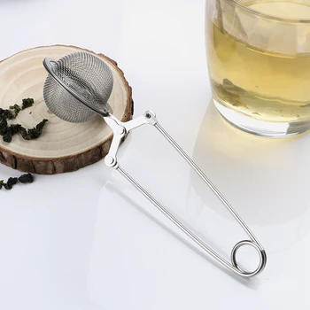 HILIFE Identificador de Chá de Bola Cozinha Gadget de Café Erva Spice Filtro Difusor Esfera de Malha Coador de Chá Infusor de Chá de Aço Inoxidável