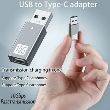 liga-Tipo c Tipo c USB4.0\3.1Gen2 Tipo-C Adaptador de Alta Velocidade de Transmissão de 10 gbps Adaptador C A C Para o Portátil do Telefone Móvel de 3A