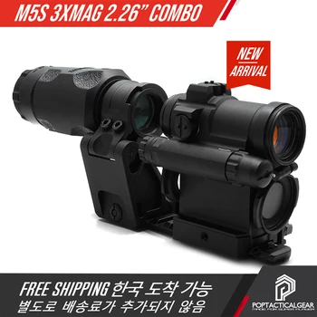 M5S Red Dot Sight Com 3XMAG-1 lente de aumento De 2,26