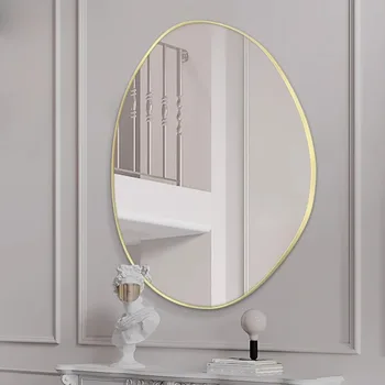 Nordic Sala De Espelhos Estética Parede Irregular Bonito Espelhos Coreano Chuveiro De Luxo Espelhos Decorativos Decoração Home
