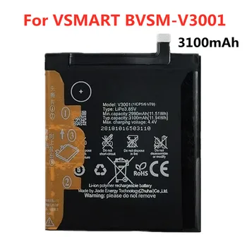 Novo 3100mAh BVSM V3001 Bateria do Telefone Para VSMART BVSM-V3001 BVSMV3001 Alta Qualidade Bateria Baterias Em Estoque Envio Rápido