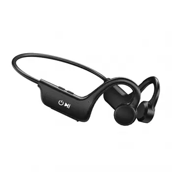 Novo G8 Osso Condução de Fones de ouvido compatível com Bluetooth 5.0 Earburds Esporte Fone de ouvido sem Fio Impermeável Apoio TF Cartão