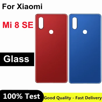 Novo para Xiaomi Mi8 SE a Bateria Tampa Vidro Traseira Porta Traseira Carcaça Caso, Substituir Peças Para Xiaomi Mi 8 SE a Tampa da Bateria 8SE 8 se