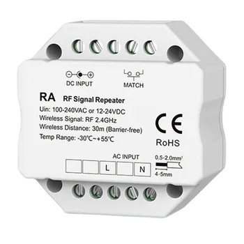 O Sinal de RF do Repetidor de sinal extensão RA Aplicar sem fios, muito assegura a comunicação RF estabilidade e ampla área de contabilidade de custos