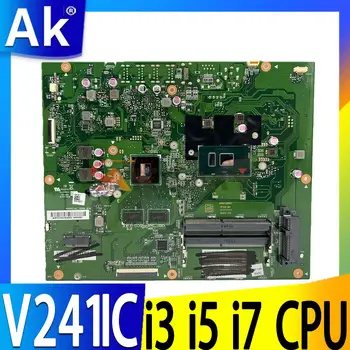 Para Asus V241I V241IC a placa principal do computador Tudo-em-um computador Com 4405U 4415U I3 I5 I7 CPU 930MX/UMA 100% Testado OK