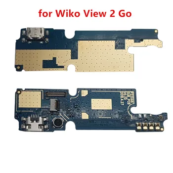 para Wiko Vista 2 Vá Carregador USB Porta Dock Conector da Placa do PWB de Fita do cabo do Cabo flexível da tela do telefone de reparação de peças de reposição
