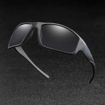 Photochromism Caminhadas Óculos de sol de Óculos de proteção à prova de Vento Homens Mulheres Exterior Condução de Óculos de Sol Moldura Quadrada Anti-UV Proteção UV