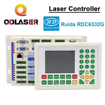 QDLASER Ruida RD RDC6332G 6332M Laser de Co2 Controlador DSP para gravação a Laser e Máquina de Corte RDC DSP 6332G 6332M