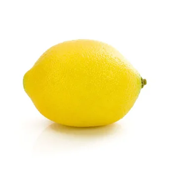 Realista Falso Limão os Limões Decorativos de Espuma Artificial, Simulação de Frutas para a Decoração Home Pack de 10 de Verde/Amarelo