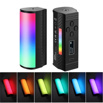 RGB Mini Magnético de Vídeo de LED de Luz de Vara ,2500-8500K Dimmable Câmara Tubo de Luz para a Fotografia TikTok Vlog do YouTube