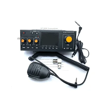 RS-918 Plus HF SDR Transceptor MCHF-QRP Transceptor de Amadores de Rádio de ondas Curtas com Microfone Carregador 3.4 AH Plug EUA