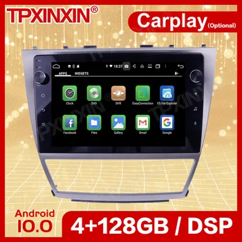 Sem fio Carplay Carro Android10 Receptor Estéreo Para Toyota Camry 2006 2007 2008 2009 2010 2011 GPS Rádio Gravador de Áudio da Unidade principal