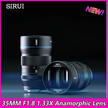 SIRUI 35mm F1.8 de 1,33 x M4/3 de Lente Anamórfica Micro Único Cinema da Lente Wide Screen 1.33 x Alargamento Adequado para a Sony E Canon RF