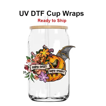 Uv Dtf Transferências de Adesivos de Impressão de Transferência de uv dtf transferências para copos envolve em Massa Dtf Envolve Decalques de Vidro