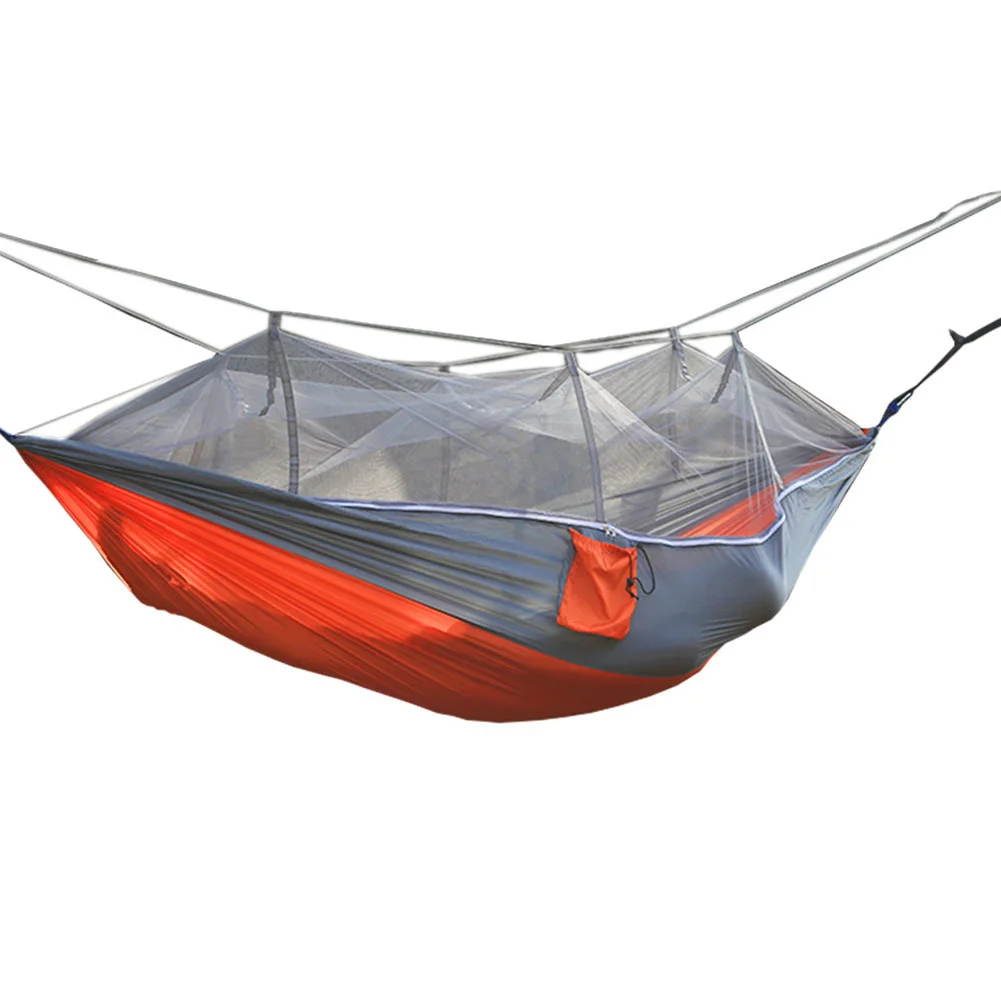 Multifuncional Portátil Tendas Única pessoa Camping Caminhadas rede Mosquiteira Rede Pendurada Cama Para Viagens Kits de Camping Caminhadas