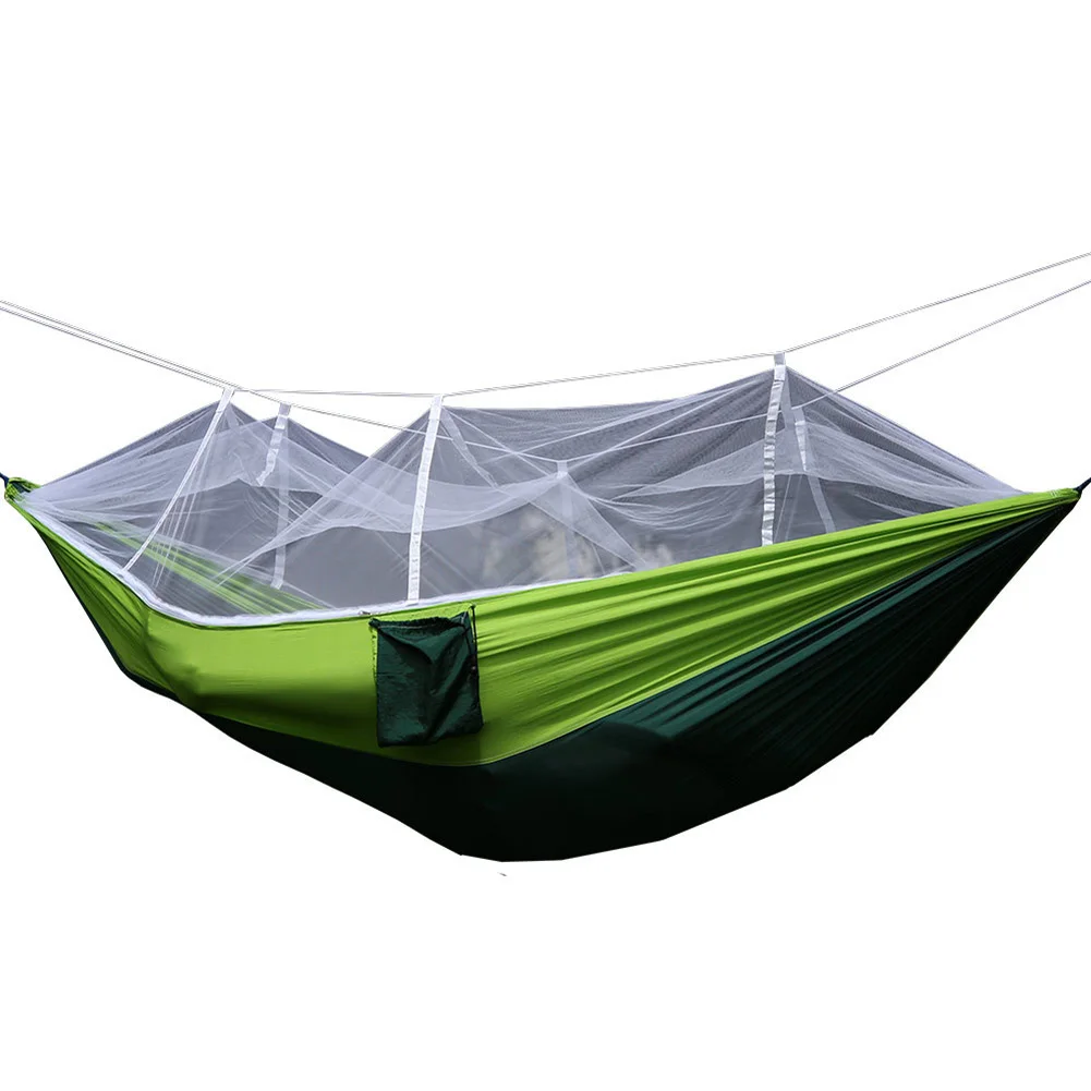 Multifuncional Portátil Tendas Única pessoa Camping Caminhadas rede Mosquiteira Rede Pendurada Cama Para Viagens Kits de Camping Caminhadas