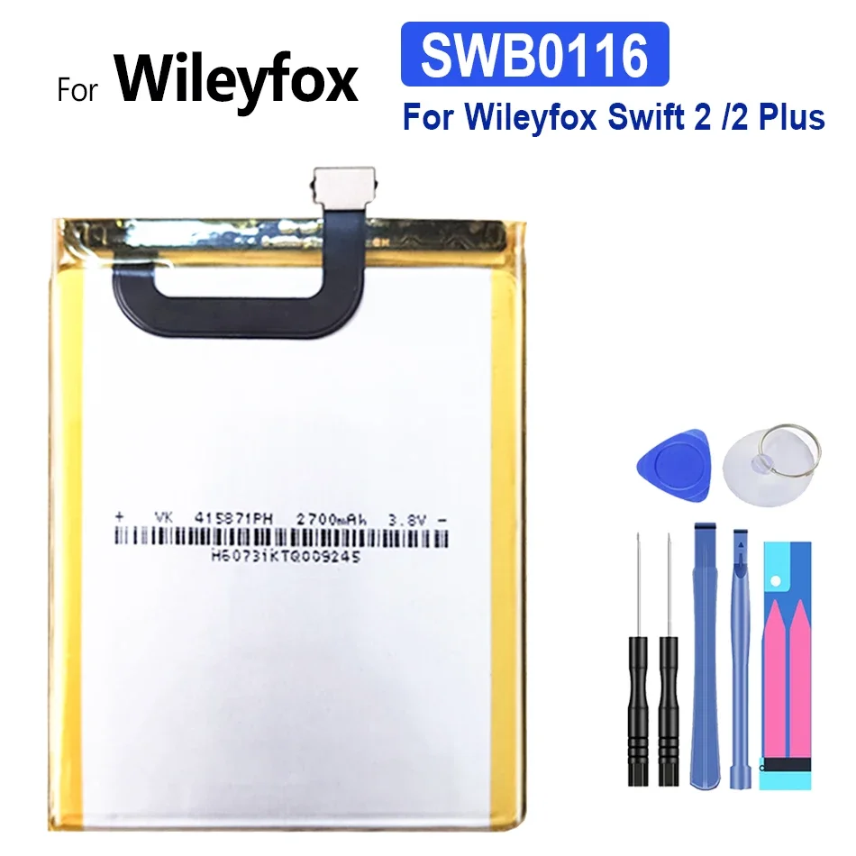 Bateria SWB0115 SW2XB01 SWB0116 Para Wileyfox Swift 2X/2/2 Plus 2Plus Telefone Móvel Batteria