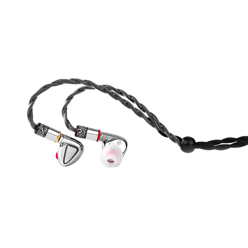 TINHIFI Sil4 Atualizado Cabo de Fone de ouvido Único Atualizado Cristal de Prata Cabo para Fone de ouvido LATA de áudio P1