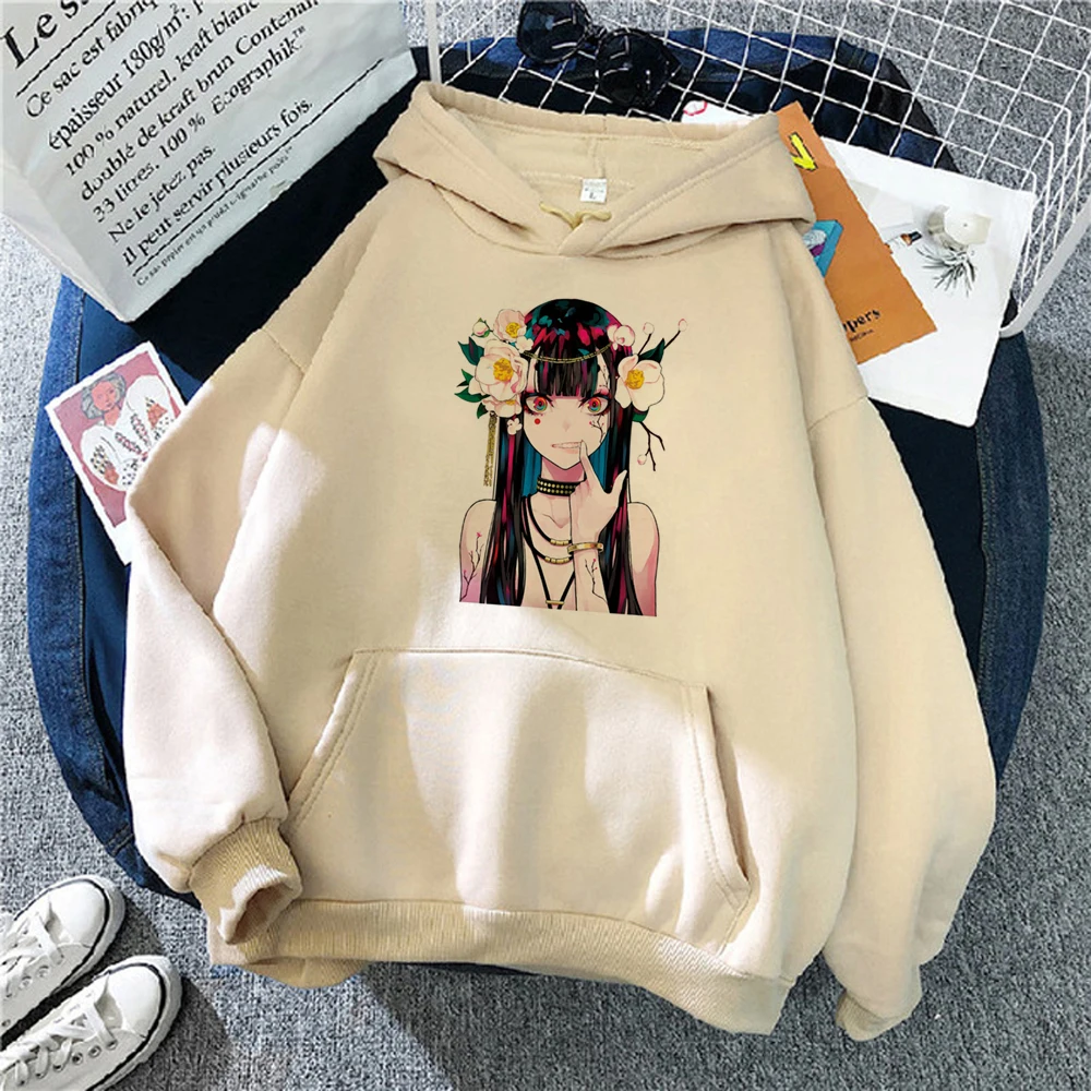 Anime Olhos hoodies mulheres do vintage streetwear engraçado anime roupas suéter feminino anime Capa